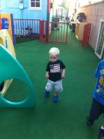 grantnewroom.jpg Grant walks to his first day in the big-boy room in a dramatic re-enactment of Devin's first day